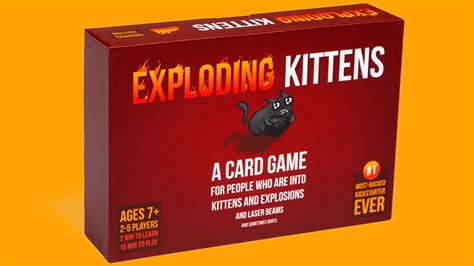 Exploding Kittens，一個充滿貓咪爆炸與策略的卡牌遊戲！